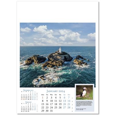 Picture of BEAUTY OF BRITAIN WALL CALENDAR.