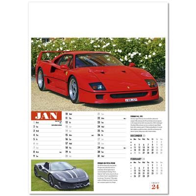 Picture of COLLECTORS CARS WALL CALENDAR