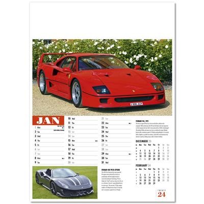 Picture of COLLECTORS CARS WALL CALENDAR.