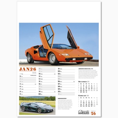 Picture of COLLECTORS CARS WALL CALENDAR