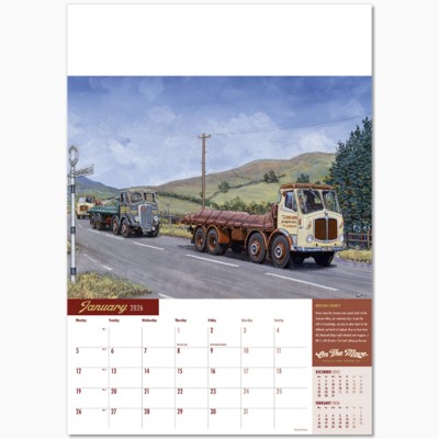 Picture of ON THE MOVE WALL CALENDAR