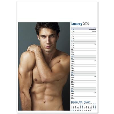 Picture of HOT STUFF MALE GLAMOUR WALL CALENDAR