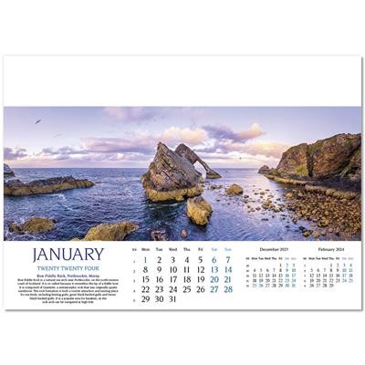 Picture of IMAGES OF SCOTLAND WALL CALENDAR