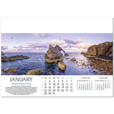 Picture of IMAGES OF SCOTLAND WALL CALENDAR.