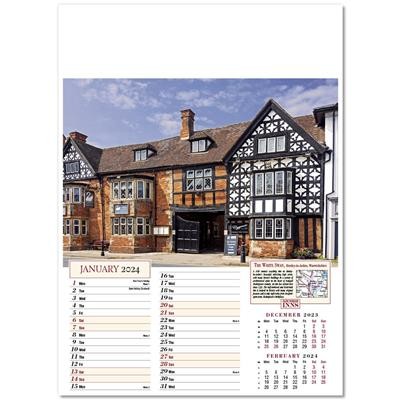 Picture of CLASSIC INNS WALL CALENDAR.