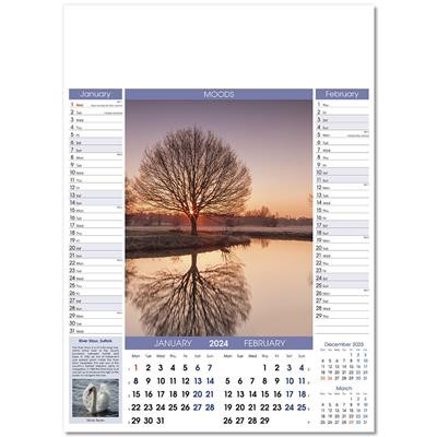 Picture of MOODS WALL CALENDAR.