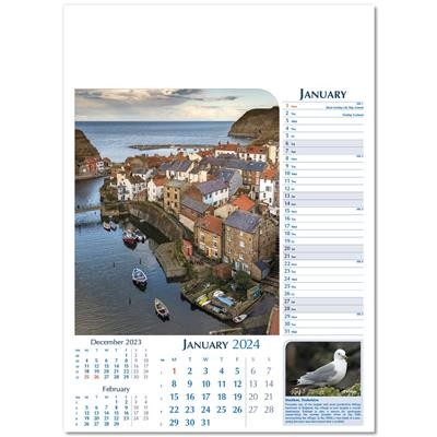 Picture of NOTABLE BRITAIN WALL CALENDAR.