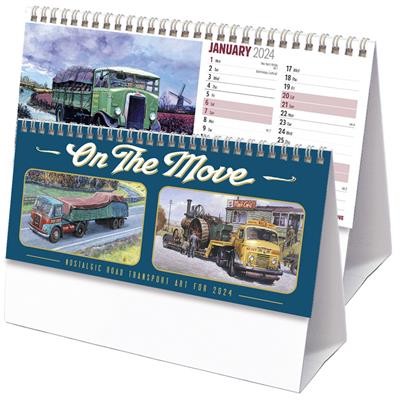 Picture of ON THE MOVE DESK CALENDAR.