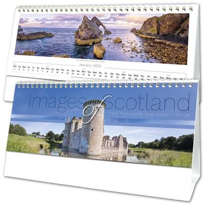 Picture of IMAGES OF SCOTLAND DESK CALENDAR.