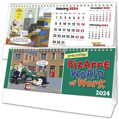 Picture of BIZARRE WORLD OF WORK DESK CALENDAR