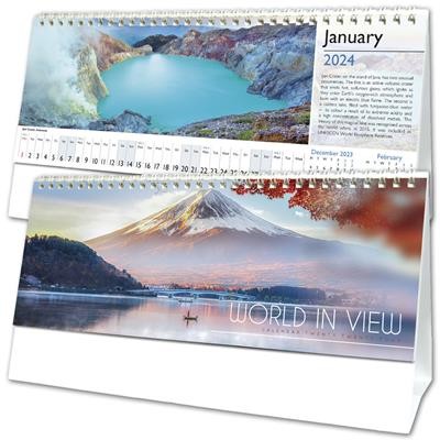 Picture of WORLD in View Desk Calendar