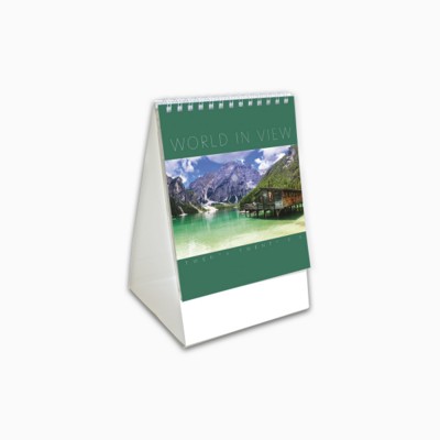 Picture of WORLD IN VIEW MINI DESK CALENDAR