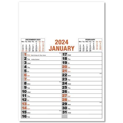 Picture of MEMO WALL CALENDAR