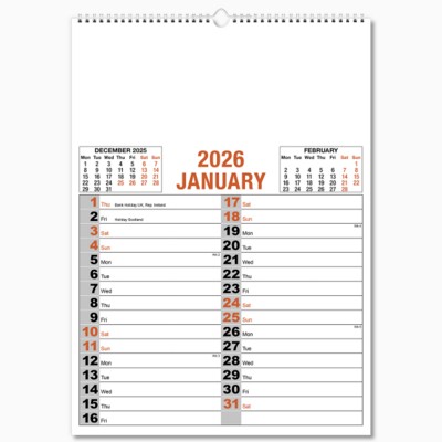 Picture of MEMO WALL CALENDAR