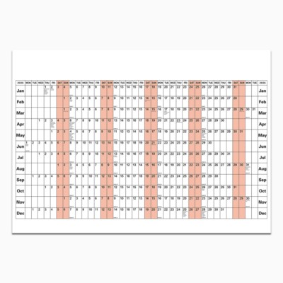 Picture of WALL PLANNER