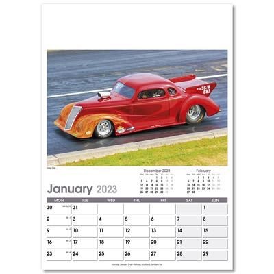 Picture of ON THE MOVE OPTIMA WALL 13 LEAF CALENDAR