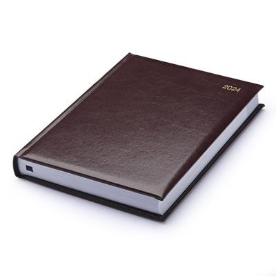 2020 A5 INDEX DIARY EXECUTIVE LEATHER EFFECT DAY TO A PAGE APPOINTMENT DIARY 