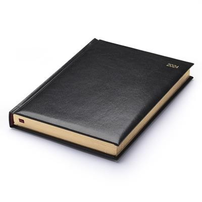 Picture of STRATA A5 DELUXE DAILY DELUXE DESK DIARY.