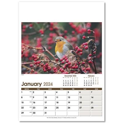 Picture of RURAL LIFE OPTIMA WALL 13 LEAF CALENDAR.