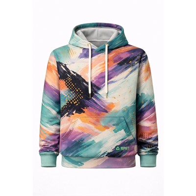 Picture of RPET HOODED HOODY HOODED HOODY, SUBLIMATED