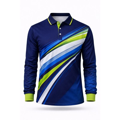Picture of LONG SLEEVE SUBLIMATED POLO SHIRT