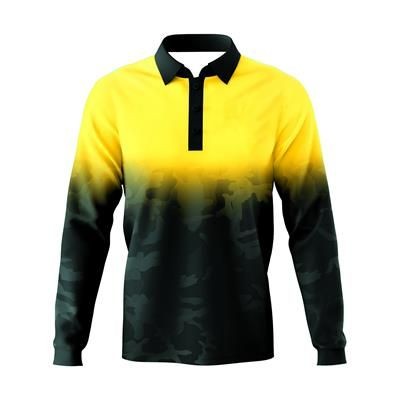 Picture of LONG SLEEVE SUBLIMATED POLO SHIRT.