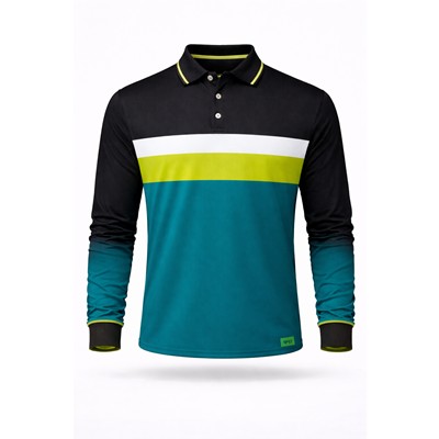 Picture of RPET LONG SLEEVE MOTION POLO SHIRT