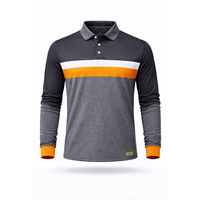 Picture of RPET LONG SLEEVE TOUCH POLO SHIRT