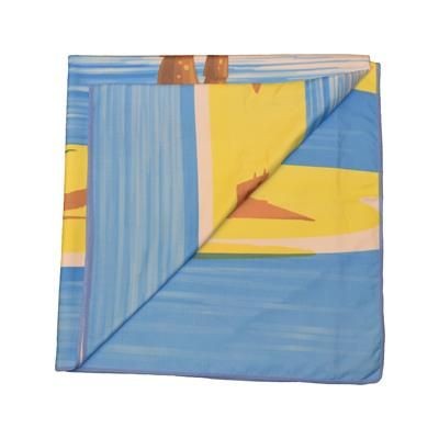 Picture of SUBLIMATED BEACH TOWEL.