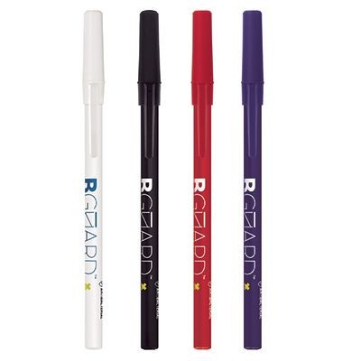 Picture of BIC® ROUND STIC® BGUARD™ BALLPEN SCREEN PRINTING.