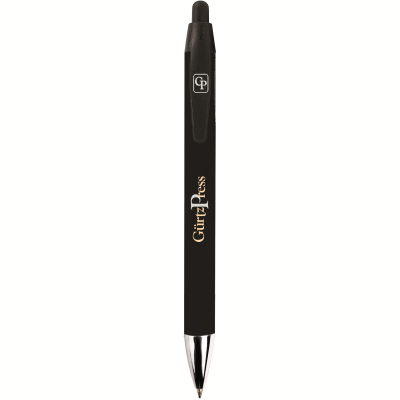 Picture of BIC® WIDE BODY SILVER CHROME BALL PEN.