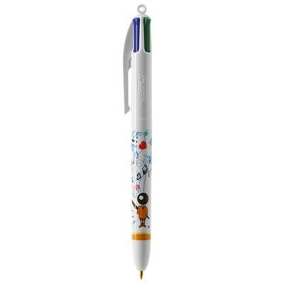 Picture of BIC® 4 COLOURS BALLPEN + LANYARD DIGITAL