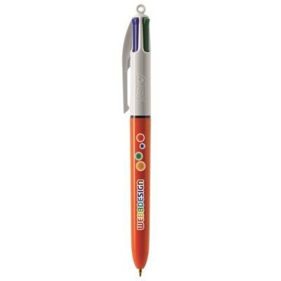 Picture of BIC® 4 COLOURS FINE + LANYARD DIGITAL