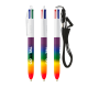 Picture of BIC® 4 COLOURS® RAINBOW DECOR + LANYARD