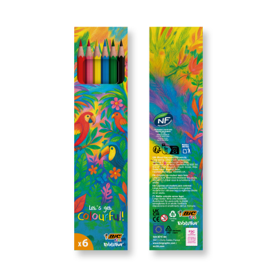 Picture of BIC® CHILDRENS EVOLUTION® COLOURING SET x 6 UNITS -BOX.