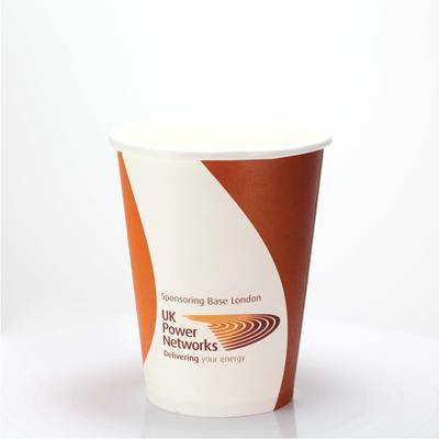 Picture of SINGLE WALLED PAPER CUP - FULL COLOUR 12OZ-340ML.