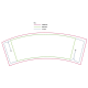 Picture of CUP SLEEVE - FLAT PACKED CARD - SMALL 8-10OZ
