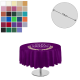 Picture of PREMIUM FABRIC TABLE CLOTH - ROUND - 178CM (2FT HIGH TABLE - MID DROP)