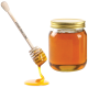 Picture of WOOD HONEY DIPPER