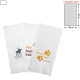 Picture of PAPER FOLDED NAPKIN - WHITE (40X40CM) (20X10CM WHEN FOLDED)