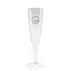 Picture of DISPOSABLE PLASTIC CHAMPAGNE FLUTE (135ML & 4