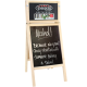 Picture of TABLE TOP MENU A-BOARD with Changeable Top Insert