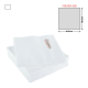 Picture of PAPER LUNCH NAPKIN 3PLY - WHITE (33X33CM)