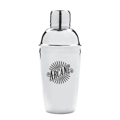 Picture of STAINLESS STEEL METAL COCKTAIL SHAKER (500ML & 17.
