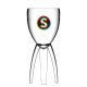 Picture of REUSABLE PLASTIC ROCKET GLASS (312ML & 11OZ)