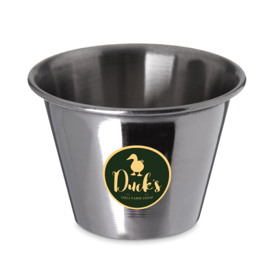 Picture of 2,5OZ STAINLESS STEEL METAL RAMEKIN - SILVER