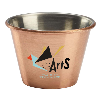 Picture of 2,5OZ STAINLESS STEEL METAL RAMEKIN - COPPER
