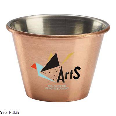 Picture of 2,5OZ STAINLESS STELL METAL RAMEKIN-COPPER.