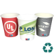 Picture of RECYCLABLE SINGLE WALL PAPER CUP - FULL COLOUR (8OZ & 230ML)