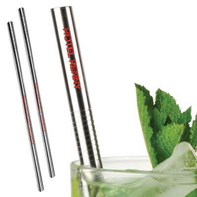 Picture of STAINLESS STEEL METAL DRINK STRAW.